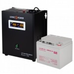 фотография logicpower ибп w500 + гелевая батарея 520w - комплект резервного питания для котла №9 фотография logicpower ибп w500 + гелевая батарея 520w - комплект резервного питания для котла №9