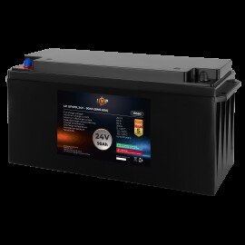 Акумулятор LiFePO4 LogicPower 24V - 90 Ah (BMS 60A) пластик