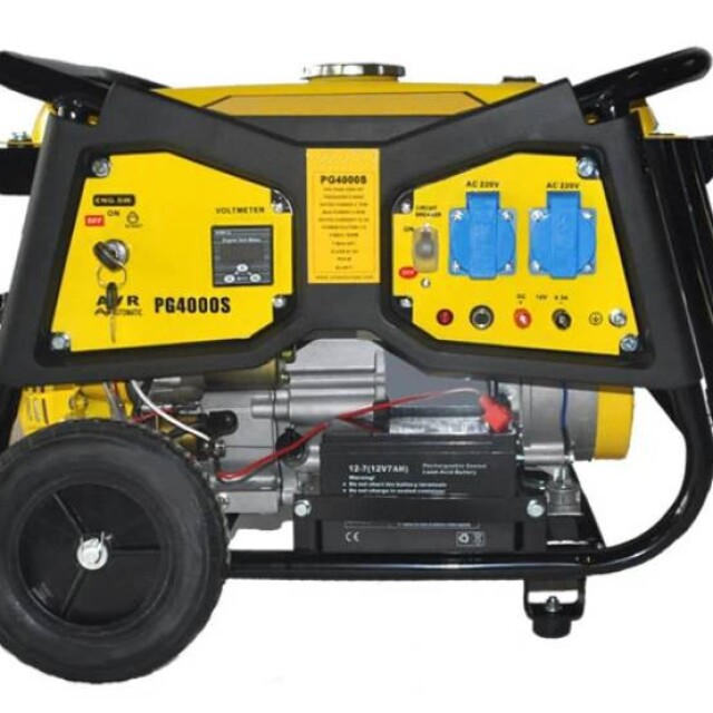 фотографія powersol pg 4000s - бензиновий генератор 3 квт фотографія powersol pg 4000s - бензиновий генератор 3 квт