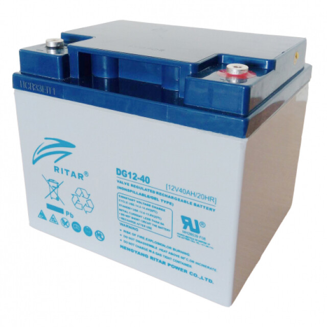 фотография аккумулятор ritar gel dg12-40, gray case, 12v 40ah фотография аккумулятор ritar gel dg12-40, gray case, 12v 40ah