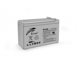 Акумулятор для безперебійника RITAR RT1290, Gray Case, 12V 9Ah