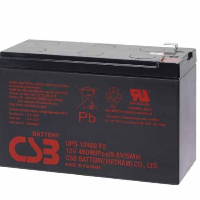 фотография csb ups12460 - аккумулятор 9ah 12v