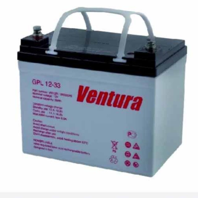 фотографія ventura gpl 12-33 - акумулятор 33ah 12v фотографія ventura gpl 12-33 - акумулятор 33ah 12v