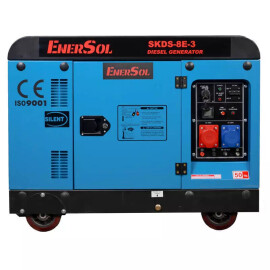 EnerSol SKDS-8E-3B - дизельний генератор 8 кВт у кожусі