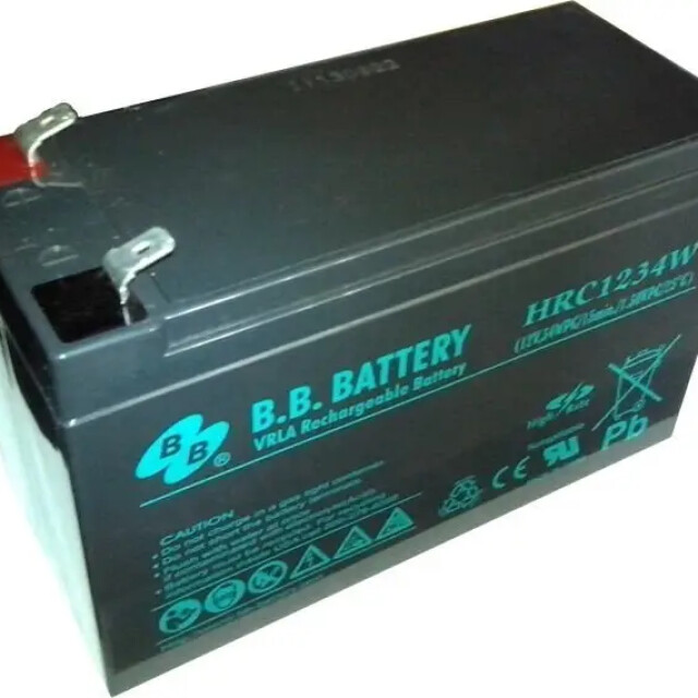 фотографія bb battery hrс 1234w/t2 - акумулятор 9аг 12в фотографія bb battery hrс 1234w/t2 - акумулятор 9аг 12в
