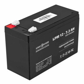 Аккумулятор AGM LogicPower LPM 12V - 7.2 Ah