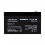 фотография аккумулятор agm logicpower lpm 12v - 14 ah №1 фотография аккумулятор agm logicpower lpm 12v - 14 ah №1