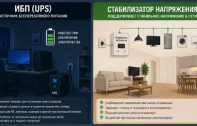 Чим відрізняється стабілізатор напруги від упса та яке рішення краще для захисту техніки 27