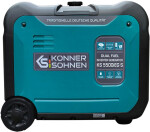 фотография konner&sohnen ks 5500ieg s - инверторный газо-бензиновый генератор 5 квт №5