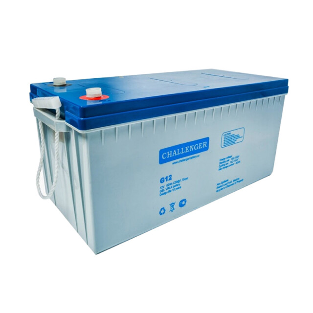 фотографія challenger g12-260 - акумулятор 240аг 12в фотографія challenger g12-260 - акумулятор 240аг 12в