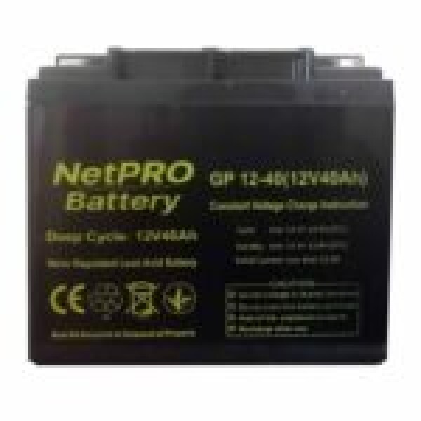 фотография NetPRO GP 12-40 - аккумулятор 12В 40 Ач фотография NetPRO GP 12-40 - аккумулятор 12В 40 Ач