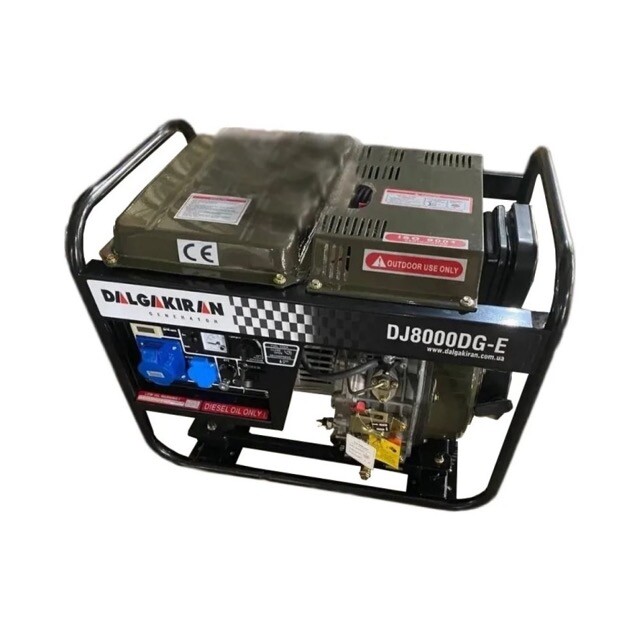 фотография dalgakiran dj 8000 dg-e - дизельный однофазный генератор 8 квт фотография dalgakiran dj 8000 dg-e - дизельный однофазный генератор 8 квт