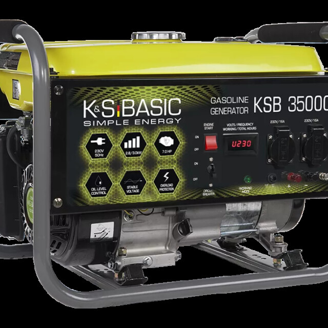 фотографія konner&sohnen basic ksb 3500с - бензиновий генератор 3 квт