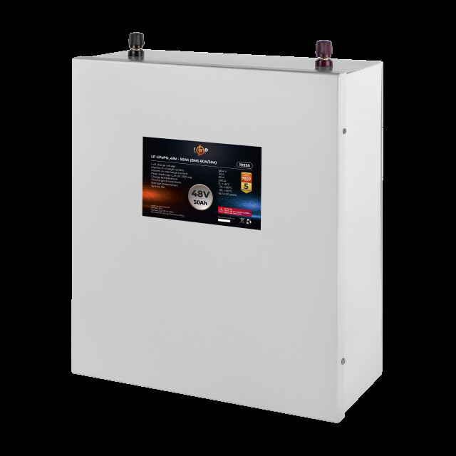 фотография аккумулятор logicpower lifepo4 48v - 50 ah (bms 60a/30а) металл фотография аккумулятор logicpower lifepo4 48v - 50 ah (bms 60a/30а) металл