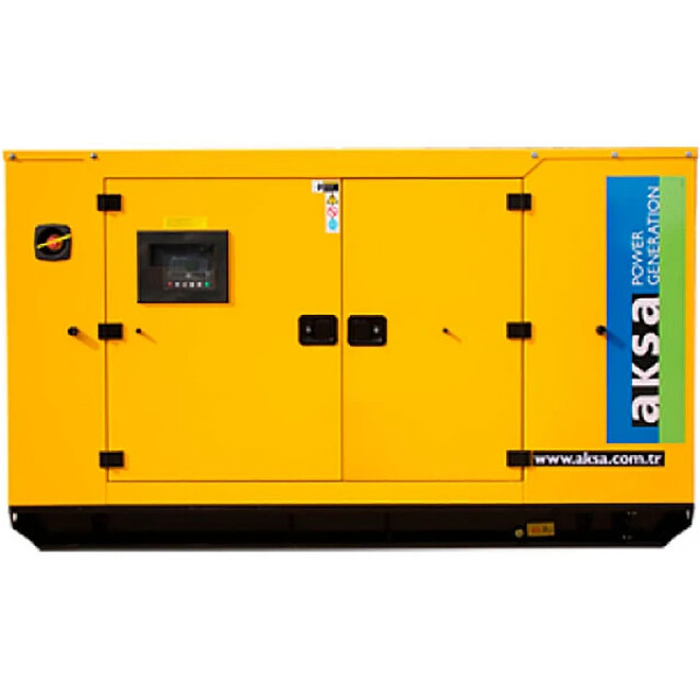 фотография aksa apd-135a - дизельный генератор 100 квт в кожухе