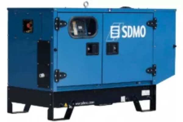 фотографія SDMO T12HK у кожусі - дизельний генератор 10 кВт фотографія SDMO T12HK у кожусі - дизельний генератор 10 кВт