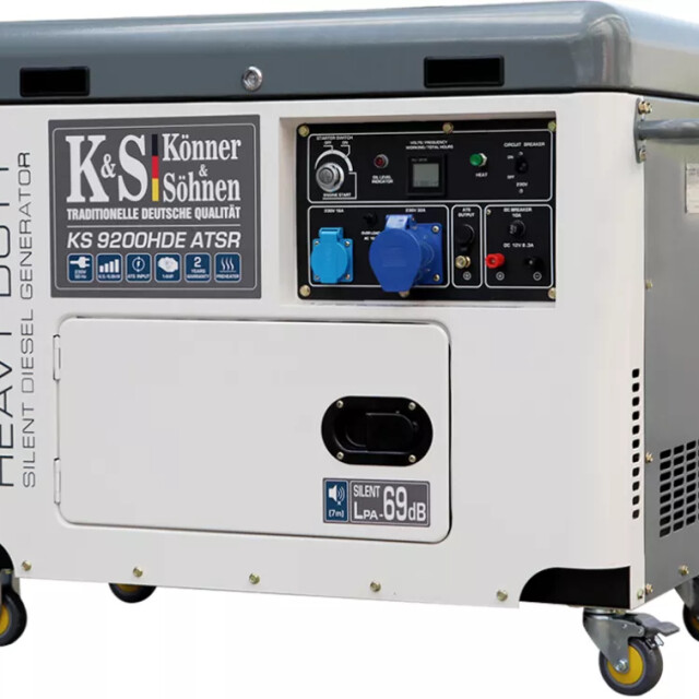 фотографія konner&sohnen ks 9200hde atsr (euro v) - дизельний генератор 7 квт фотографія konner&sohnen ks 9200hde atsr (euro v) - дизельний генератор 7 квт