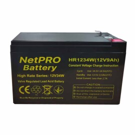 NetPRO HR1234W - акумулятор 12В 9,0 Аг