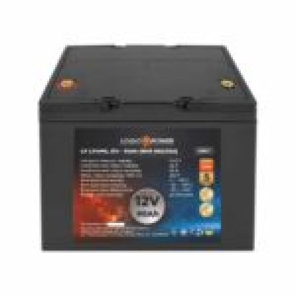 фотография Аккумулятор LiFePO4 LogicPower 12V - 90 Ah (BMS 50A/25A) пластик