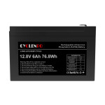 фотографія cyclen 12.8v 6ah lifepo4 - акумулятор 76.8 втгод №2 фотографія cyclen 12.8v 6ah lifepo4 - акумулятор 76.8 втгод №2