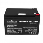 фотографія акумулятор agm logicpower lpm 12v - 12 ah №3 фотографія акумулятор agm logicpower lpm 12v - 12 ah №3