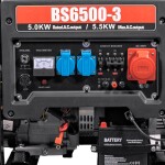 фотографія bison bs6500-3 фазний генератор бензиновий 5 квт №2 фотографія bison bs6500-3 фазний генератор бензиновий 5 квт №2