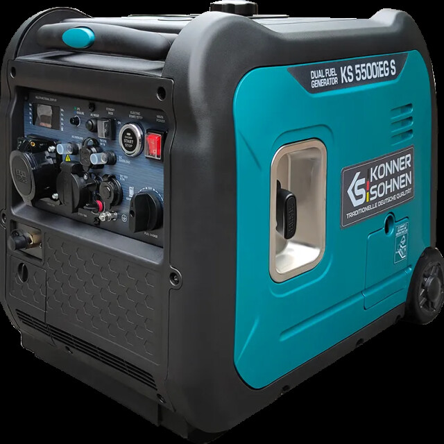 фотография konner&sohnen ks 5500ieg s - инверторный газо-бензиновый генератор 5 квт