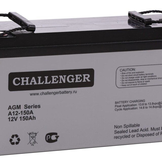 фотографія challenger a12-150 - акумулятор 150аг 12в фотографія challenger a12-150 - акумулятор 150аг 12в