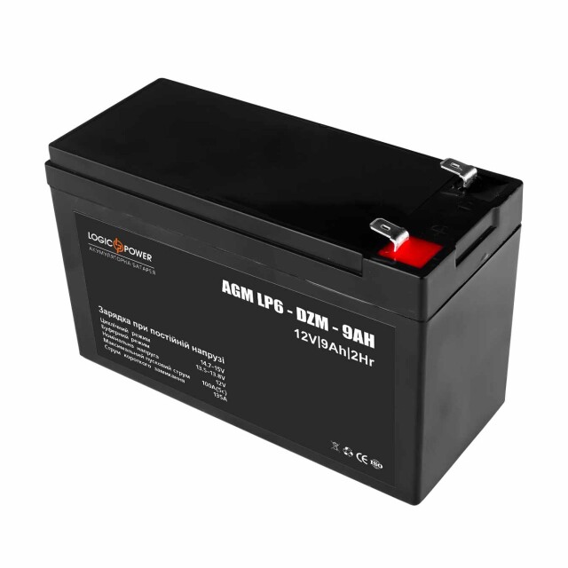 фотография аккумулятор тяговый logicpower lp 6-dzm-9 ah фотография аккумулятор тяговый logicpower lp 6-dzm-9 ah