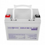 фотографія акумулятор мультигелевий logicpower lp-mg 12v - 33 ah silver №1 фотографія акумулятор мультигелевий logicpower lp-mg 12v - 33 ah silver №1