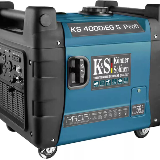 фотографія konner&sohnen ks 4000ieg s-profi - інверторний газо-бензиновий генератор 4 квт