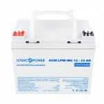 фотографія акумулятор мультигелевий logicpower lpm-mg 12v - 33 ah №2 фотографія акумулятор мультигелевий logicpower lpm-mg 12v - 33 ah №2