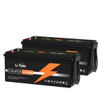 фотография litime 12v 200ah (12.8v-200ah, 2560 вт*год, 100a bms) - lifepo4 аккумулятор №2
