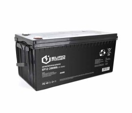 EuroPower AGM EP12-200M8 - аккумулятор 200Ah 12V