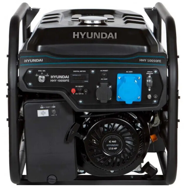 фотографія hyundai hhy 10050fe - генератор бензиновий 8 квт фотографія hyundai hhy 10050fe - генератор бензиновий 8 квт