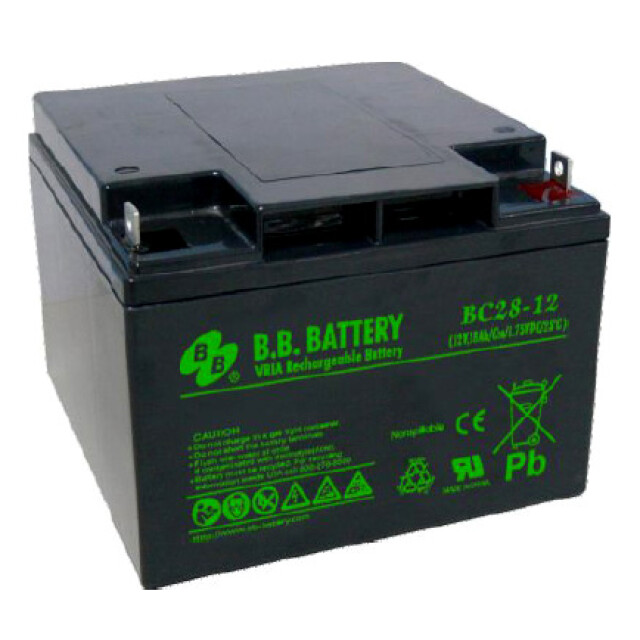 фотография bb battery bс 28-12 - аккумулятор 28ач 12в фотография bb battery bс 28-12 - аккумулятор 28ач 12в
