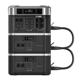 OUKITEL BP2000E PRO + 2xB2000 - Комплект резервного питания Oukitel на 6144 Вт·ч: зарядная станция BP2000E PRO (2048 Вт·ч/3600 Вт) и 2 дополнительные батареи B2000 (2048 Вт·ч)