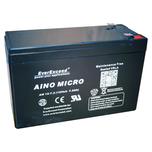 фотографія акумулятор everexceed am 12-7.2 фотографія акумулятор everexceed am 12-7.2