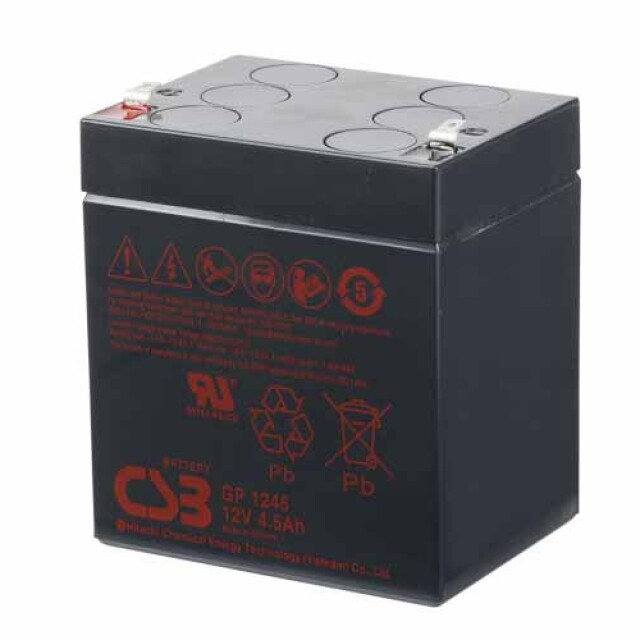 фотография csb gp1245 - аккумулятор 4,5ah 12v