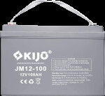 фотографія kijo jm12-100 12v 100ah - agm акумулятор глибокого циклу 100агод №1 фотографія kijo jm12-100 12v 100ah - agm акумулятор глибокого циклу 100агод №1