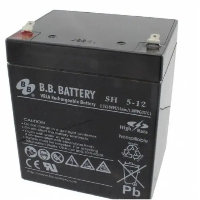фотография bb battery sh 4.5-12 - аккумулятор 4.5ач 12в