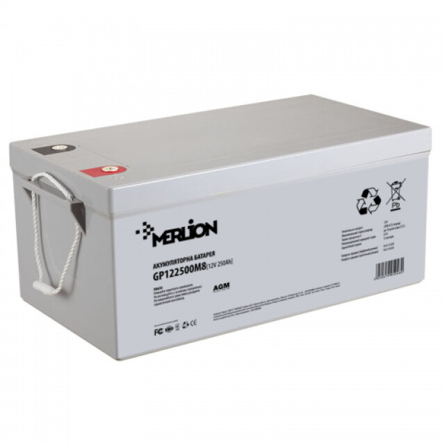 фотографія акумулятор 12в 250аг merlion agm gp122500m8 12v 250ah фотографія акумулятор 12в 250аг merlion agm gp122500m8 12v 250ah