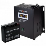 фотографія logicpower ибп a500 + agm батарея 235w - комплект резервного питания для котла №7 фотографія logicpower ибп a500 + agm батарея 235w - комплект резервного питания для котла №7