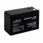 фотография аккумулятор agm logicpower lpm 12v - 8 ah №2