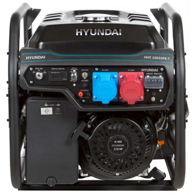 фотография hyundai hhy 10050fe-t - генератор бензиновый 8 квт фотография hyundai hhy 10050fe-t - генератор бензиновый 8 квт