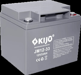 KIJO JM12-33 12V 33Ah - AGM акумулятор глибокого циклу 33Агод