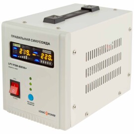 LogicPower LPY-PSW-800VA+(560Вт)5A/15A - ДБЖ із правильною синусоїдою