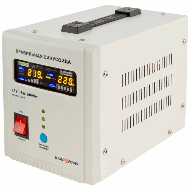фотографія logicpower lpy-psw-800va+(560вт)5a/15a - дбж із правильною синусоїдою фотографія logicpower lpy-psw-800va+(560вт)5a/15a - дбж із правильною синусоїдою