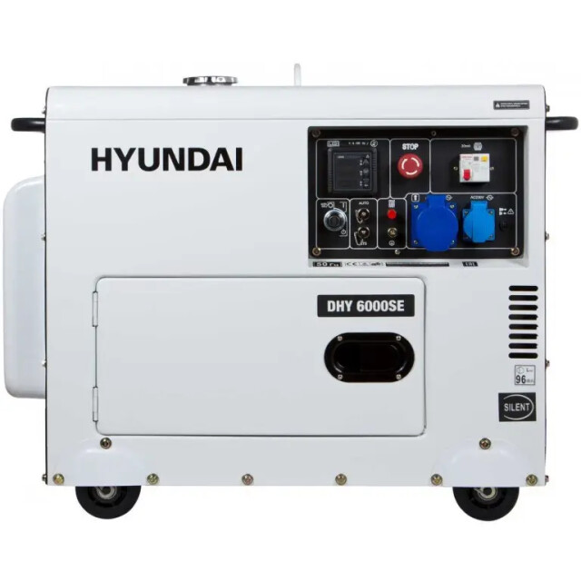 фотографія hyundai dhy 6000se - генератор дизельний 5 квт фотографія hyundai dhy 6000se - генератор дизельний 5 квт