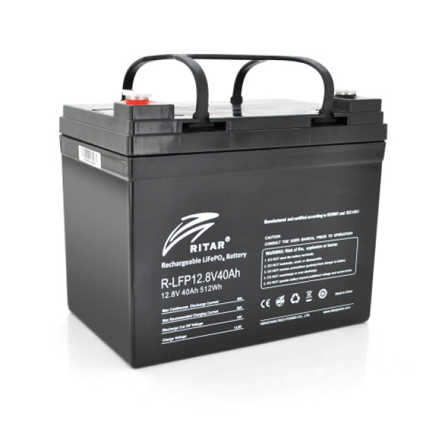 фотографія ritar lifepo4 12,8v 40ah - акумулятор 40 аг 12.8 в фотографія ritar lifepo4 12,8v 40ah - акумулятор 40 аг 12.8 в
